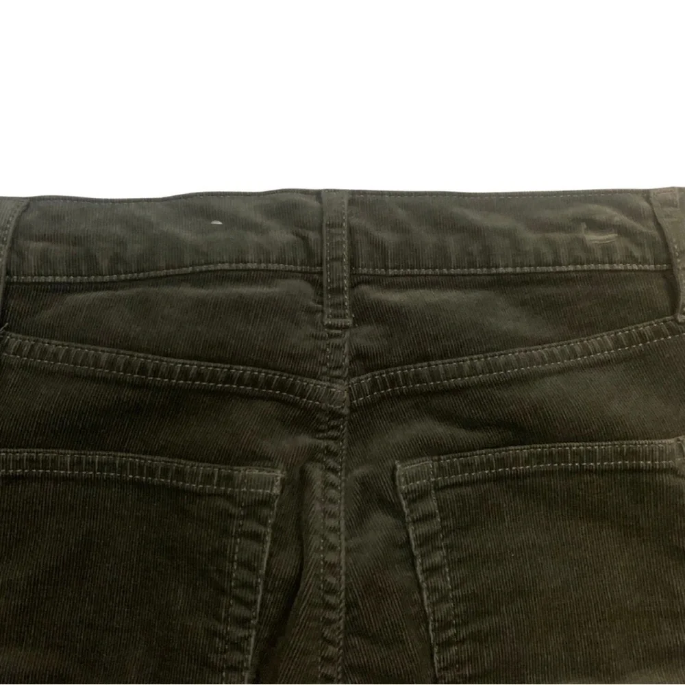 LOFT Wild Moss High Waist Skinny Corduroy Pants Size 2 / 26 Olive Military Green - Picture 7 of 12